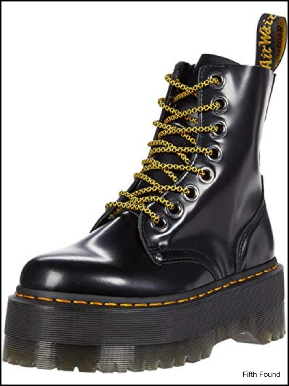 Dr. Martens Jadon Max Leather Platform Boot Combat Boot Women's